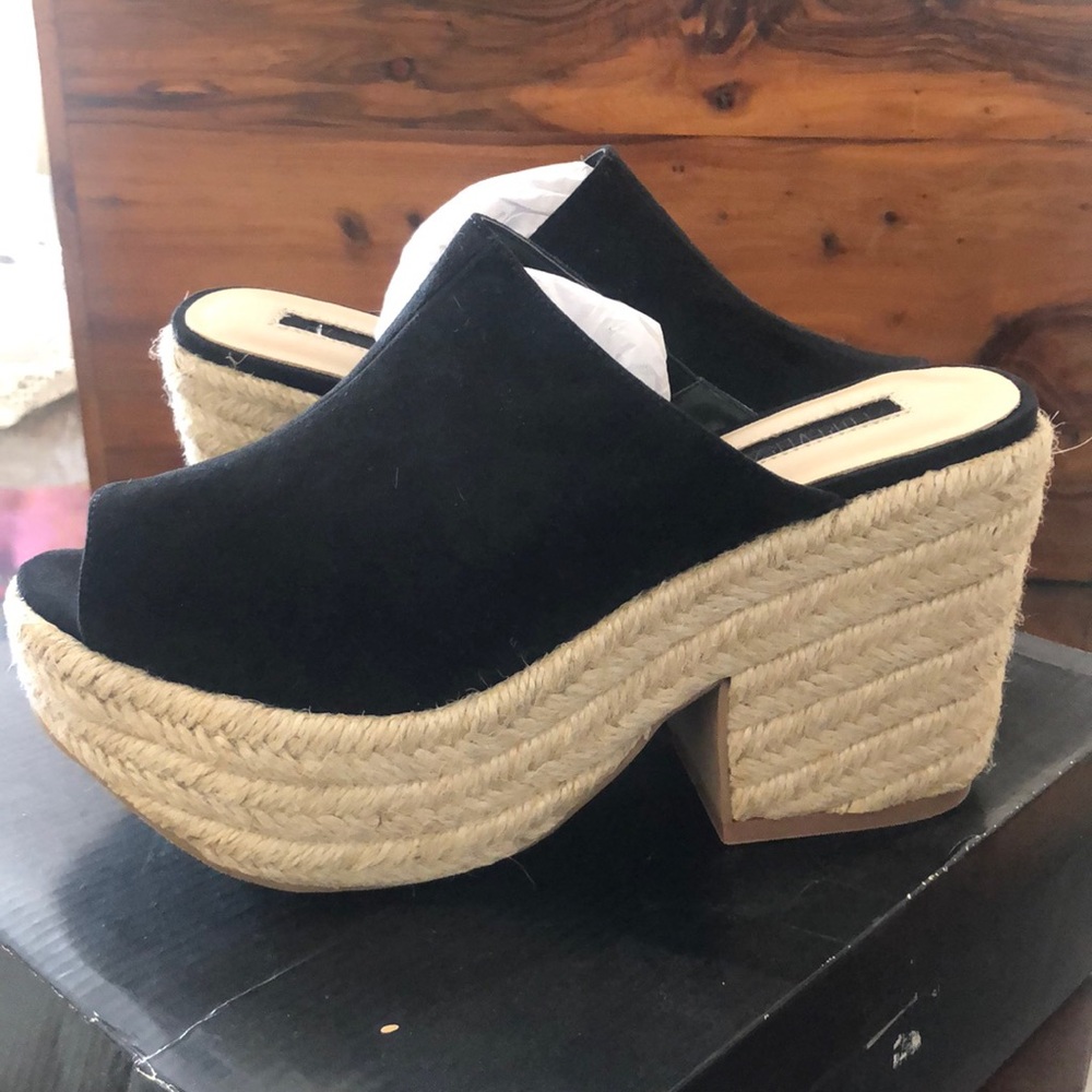 Espadrilles platform sandals